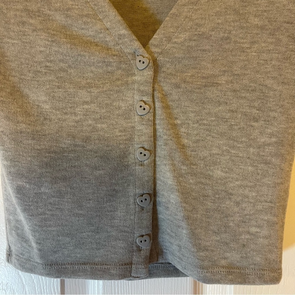 Heart Button Top - Picture 3 of 3